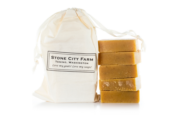 Peppermint Pumice Goat Milk Soap - Stone City Farm